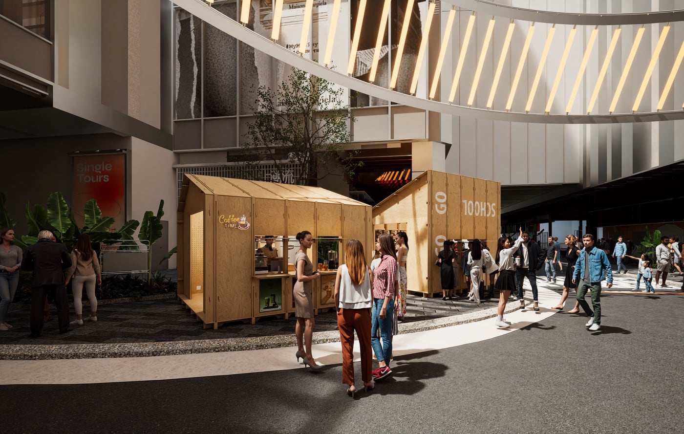 Joy City Temporary Architecture